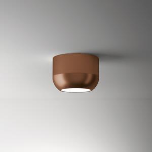 Axolight Urban P, bronzové stropní svítidlo, 15W LED 3000K stmívatelné, výška 8,3cm