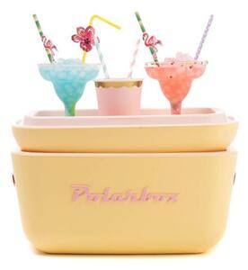 Chladící box POLARBOX 12 l žlutý s popruhem pop PLB12/A/VPOP