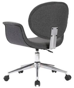 Otočná kancelářská židle Downs - textil | šedá