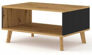 Kávový stolek Bim Furniture obdélníkový 90 x 60 x 45 cm dub artisan
