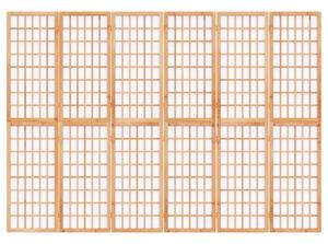 Skládací 6dílný paraván v japonském stylu 240 x 170 cm