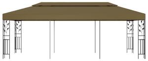 Altán 6 x 3 m taupe 180 g/m²