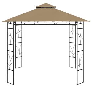 Altán 3 x 3 x 2,7 m taupe 160 g/m²