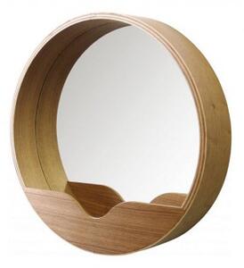 Zuiver Dřevěné zrcadlo Round Wall '40 8100002