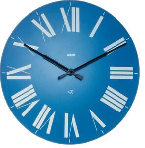 Nástěnné hodiny Firenze, modré, prům. 36 cm - Alessi