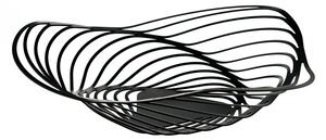 Designová nádoba Trinity B, černá, prům. 43 cm - Alessi
