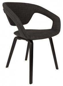 Zuiver Židle/křeslo Flex Back black/dark grey 1200098