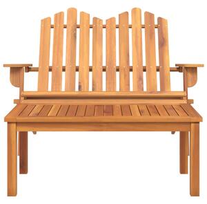 2dílná sada zahradního nábytku Adirondack masivní akácie