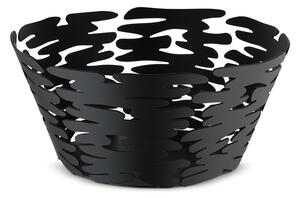 Velký košík Barket, černý, prům. 21 cm - Alessi