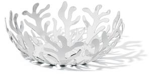 Designová mísa na ovoce Mediterraneo, bílá, prům. 25 cm - Alessi
