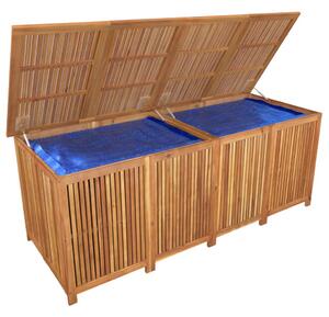 Zahradní úložný box 200 x 80 x 75 cm masivní akáciové dřevo