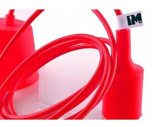 IMINDESIGN Silikon 1-závěsná žárovka červená IMIN1-red