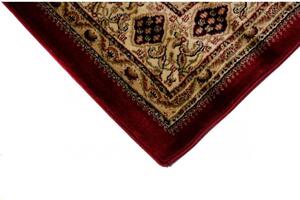 Kusový koberec klasický vzor 8 červený 70x140cm