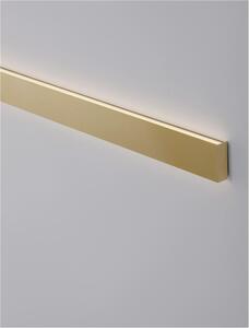 NOVA LUCE nástěnné svítidlo SELINE zlatý hliník LED Philips 36W 230V 3000K IP44 9060912