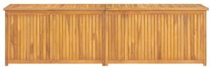 Zahradní box 200 x 50 x 55 cm masivní teakové dřevo