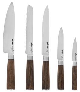 Orion Sada kuchyňských nožů Wooden, 5 ks