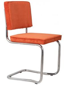 Zuiver Židle Ridge Kink Rib oranžová 1100057