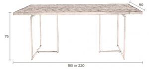 Dutchbone Jídelní stůl CLASS 180x90 cm, tmavě hnědý 2100013