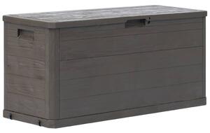 Venkovní úložný box - 280L - hnědý | 117x45x56 cm