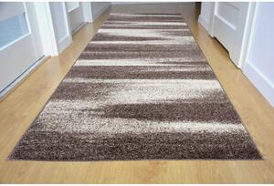 Kusový koberec Adonis hnědý atyp 80x400cm