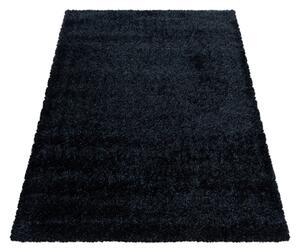 KOBEREC S VYSOKÝM VLASEM, 60/110 cm, černá Novel - Koberce vysoký vlas, Online Only