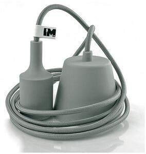 IMINDESIGN Silikon 1-závěsná žárovka, šedá IMIN1-grey