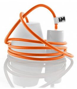 IMINDESIGN Silikon 1-závěsná žárovka, orange/white