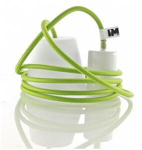 IMINDESIGN Silikon 1-závěsná žárovka, green/white