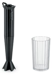 Stolní mixér Plisse, černý, prům. 7 cm - Alessi