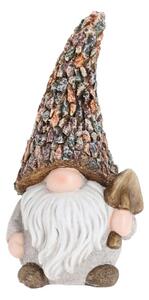 Zahradní figurka z polyresinu Gnome 1, 30,5 cm, vícebarevná