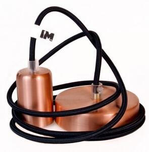 IMINDESIGN Lak 1-závěsná žárovka měď IMIN1- copper/black
