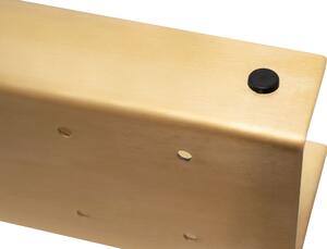 Rea Tori, koupelnová závěsná polička 40x9,5x75,5 cm, zlatá matná, REA-85001