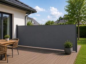 Boční markýza 500 x 180 cm pro terasu a balkon, antracit
