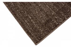 Kusový koberec Remon tmavě hnědý 80x150cm