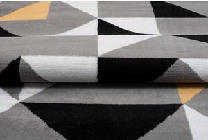 Kusový koberec PP Lester šedožlutý 130x190cm