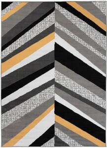 Kusový koberec PP Rico šedožlutý 130x190cm