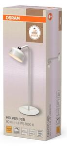 Osram - LED Stmívatelná nabíjecí stolní lampa 3v1 DECOR HELPER LED/1,8W/5V bílá