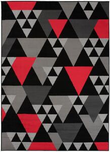 Kusový koberec PP Bolero černočervený 250x350cm