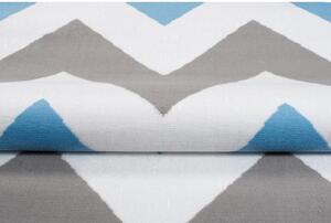 Kusový koberec PP Zero modrý 80x150cm