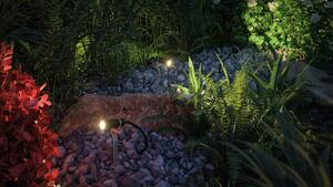 Paulmann 93997 Plug&Shine Plantini, zahradní reflektor 2,5W LED 3000K, antracit, IP67