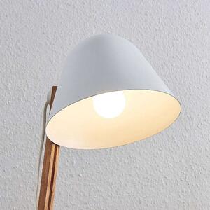 Lindby - Tetja Stojací Lampa White/Light WoodLindby - Lampemesteren