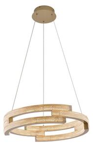 LED Lustr na lanku TARJA LED/36W/230V 3000/4000/6000K pr. 60 cm zlatá