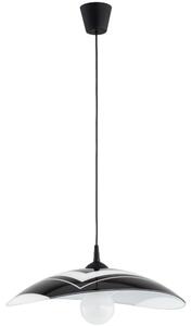 Lustr na lanku CZANI 1xE27/15W/230V černá