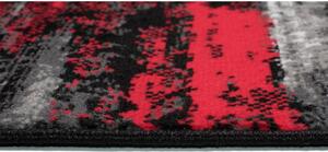 Kusový koberec PP Prince černo červený 140x200cm