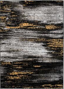 Kusový koberec PP Prince černožlutý 160x229cm