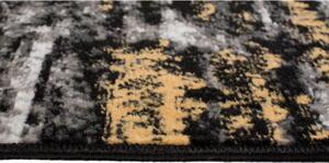 Kusový koberec PP Prince černožlutý 140x200cm
