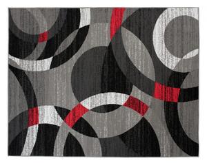Kusový koberec PP Alex šedočervený 180x250cm