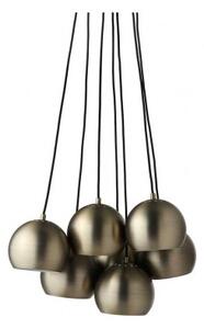 Frandsen lighting Ball multi brass, závěsné světlo starožitná mosaz 5702410284296