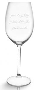 Orion Dárkové balení sklenice na víno Dny, 0,45 l