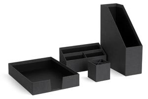 Kartonové organizéry v sadě 4 ks Hugo Canvas Paper Laminate – Bigso